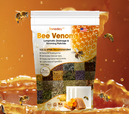 Bee Venom Lymphatic Detox Slimming Patches (Pack of 10) – Burn Fat While You Sleep